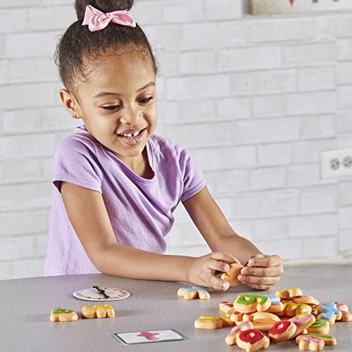 Learning Resources- Galletas del Alfabeto ABC Cookies de Goodie Games, Color (LER1183)