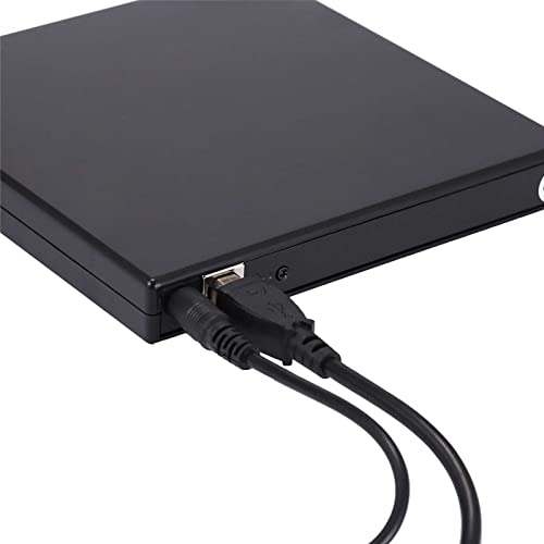 Lector CD DVD Externo USB 2.0 CD DVD Unidad óptica Grabadora Externa Portátil Unidades Externa Portátil Estable con Lector para computadora portátil de Escritorio Compatible con PC