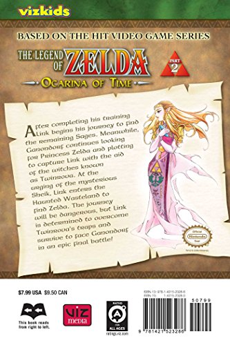 LEGEND OF ZELDA GN VOL 02 (OF 10) (CURR PTG) (C: 1-0-0) (The Legend of Zelda) [Idioma Inglés]: The Ocarina of Time - Part 2