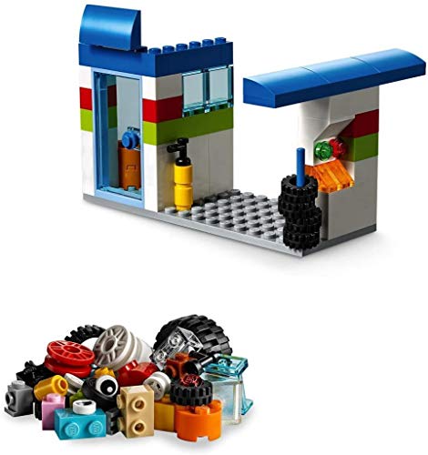 LEGO 10715 Classic Ladrillos sobre Ruedas, Juego de Construcción Educativo y Divertido para Niñas y Niños
