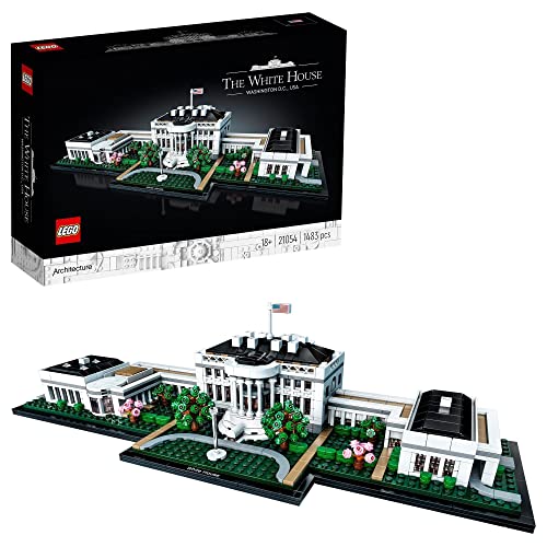 LEGO 21054 Architecture La Casa Blanca, Regalos Originales de Manualidades para Adultos, Maqueta para Construir