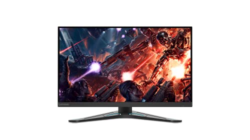 Lenovo G27q-20 - Monitor Gaming 27" 2K QHD (IPS, 165Hz, 1ms, HDMI, DP, FreeSync Premium y G-Sync, HDR Decoding, Base Metálica) Ajuste de inclinación/altura - Negro