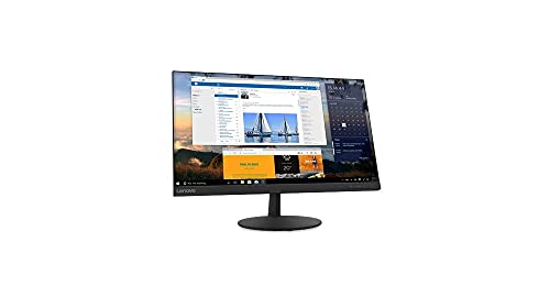 Lenovo L24q-30 - Monitor Gaming de 23.8" 2K QHD (2560x1440 pixeles, 16:9, 75Hz, 4ms, 1000:1, IPS, FreeSync, Puertos DP+HDMI, 3 lados sin bordes) Base plástico, Ajuste de inclinación - Color Negro