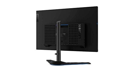 Lenovo Y27q-20 - Monitor Gaming 27" 2K QHD (IPS, 165Hz, 1ms, HDMI, DP, 3xUSB, G-Sync, Base Metálica) Ajuste de inclinación/altura/giro/pivote - Negro