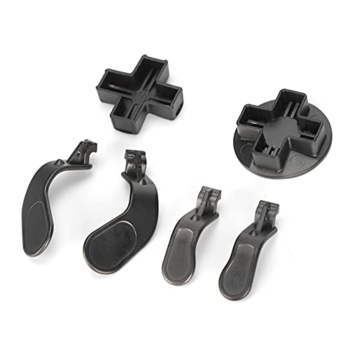 Les-Theresa Joystick Metal Paddles Reemplazo Gamepad Metal Arrow Key Parts para Xbox One Elite