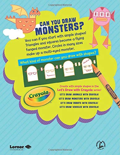 LETS DRAW MONSTERS W/CRAYOLA ( (Let's Draw With Crayola)