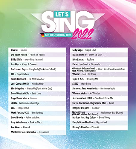 Let's Sing 2022 mit deutschen Hits (Nintendo Switch)