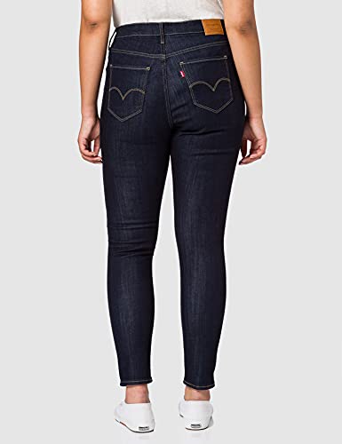 Levi's Plus Size 721 PL High Rise Skinny Jeans, Two The Nine, 34 Short para Mujer