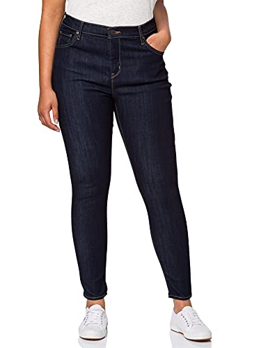 Levi's Plus Size 721 PL High Rise Skinny Jeans, Two The Nine, 34 Short para Mujer