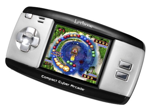 LEXIBOOK JL2375 Consola Videojuegos portátil con 250 Juegos, Bicolor Gris/Negro, Color