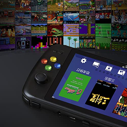 Lighfd Consola de juegos PSP portátil de pantalla grande de alta definición de 7 pulgadas Nostálgico Pasado de moda Arcade Doméstico Portátil Gba Mini Ps Retro Fc Super Mary Ps1 Sega Classic Sfc Doubl