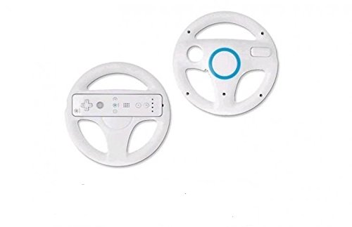 Linq Volante Racing Car con Soporte para el Mando Compatible para Consola Nintendo Wii