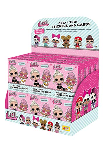 Lisciani Stickers y tarjetas a coleccionables LOL Surprise 73788, Rosa , color/modelo surtido