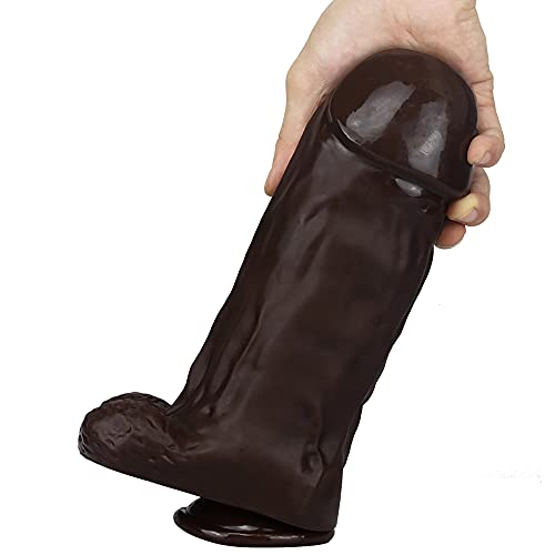 LIYYO Cønśolãdor Séxúál para Hombre en el Péné Puņțó Ġ Rèal Silicona Grande XXL Cønśolãdores Mujer Gørdø Rèaliśtã Baratos Júgétés Sésxúálés 28cm Péné Rèalisticøs Flexible para Gáý Pareja