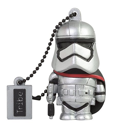 Llave USB 16 GB Captain Phasma - Memoria Flash Drive 2.0 Original Star Wars, Tribe FD030502
