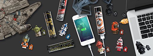 Llave USB 16 GB Captain Phasma - Memoria Flash Drive 2.0 Original Star Wars, Tribe FD030502