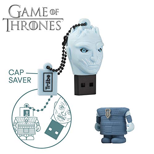 Llave USB 16 GB Night King - Memoria Flash Drive 2.0 Original Game of Thrones, Tribe FD032508