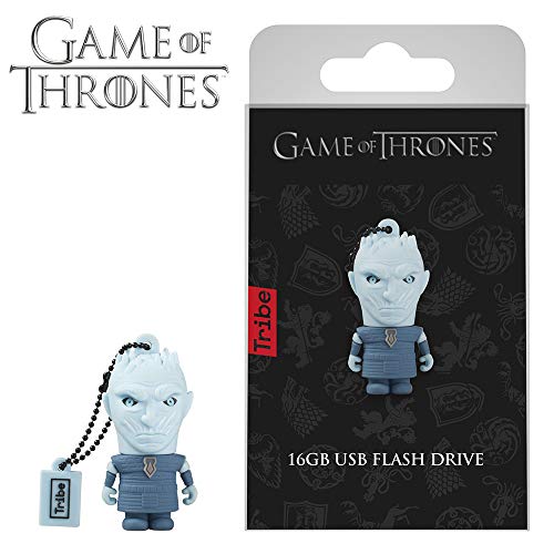Llave USB 16 GB Night King - Memoria Flash Drive 2.0 Original Game of Thrones, Tribe FD032508