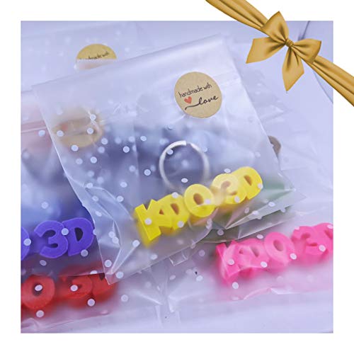 Llavero en 3D con un nombre o un texto personalizado - una idea de regalo personalizable y original.