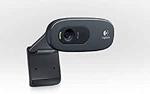 Logitech C270 cámara Web 3 MP 1280 x 720 Pixeles USB 2.0 Negro - Webcam (3 MP, 1280 x 720 Pixeles, 30 pps, 2048 x 1536 Pixeles, Auto, USB 2.0)