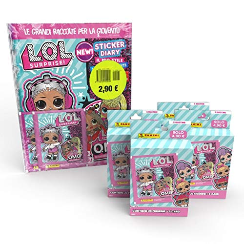 L.O.L. Surprise O.M.G. STICKERS & card Super Starter Pack [Album + 22 Bustine]