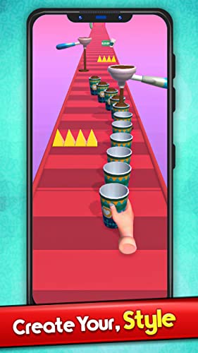 Long Stack Cups of Coffee Sell Master Rush 3D - Collect and Decorate your Longest Cups Stack with Makeover Art Runway Coffee Shop Game