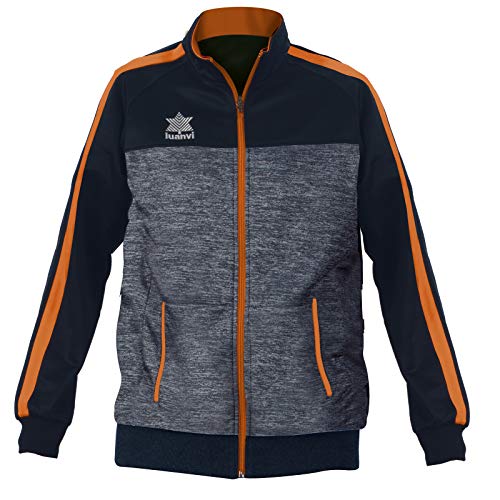 Luanvi Key Sudadera, Unisex Adulto, Gris, 4XL (71-88cm)