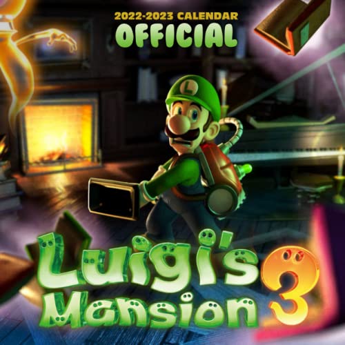 Luigi's Mansion 3: OFFICIAL 2022 Calendar - Video Game calendar 2022 - Luigi's Mansion 3 -18 monthly 2022-2023 Calendar - Planner Gifts for boys ... games Kalendar Calendario Calendrier). 5