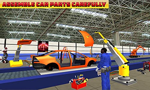 Luxury Auto Car Maker Factory Mechanic Workshop