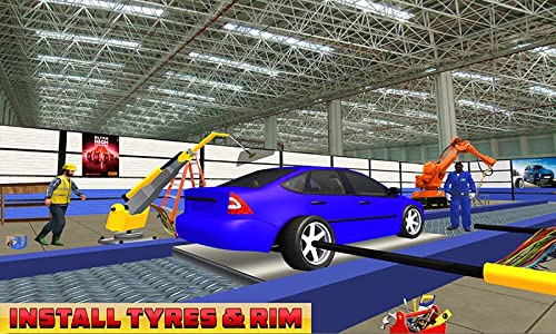 Luxury Auto Car Maker Factory Mechanic Workshop