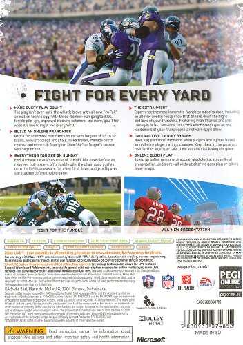 Madden NFL 2010 (Xbox 360) [Importación inglesa]
