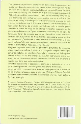 Mafia export: Cómo la 'Ndrangheta, la Cosa Nostra y la Camorra han colonizado el mundo (Compactos Anagrama)