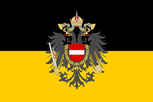 magFlags Bandera Large Austria Empire- Total War | Austria in Empire Total War | Bandera Paisaje | 1.35m² | 90x150cm