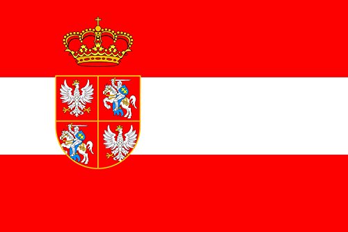 magFlags Bandera Large Poland-Lithuania Empire Total War | Poland-Lithuania in Empire Total War | Bandera Paisaje | 1.35m² | 90x150cm