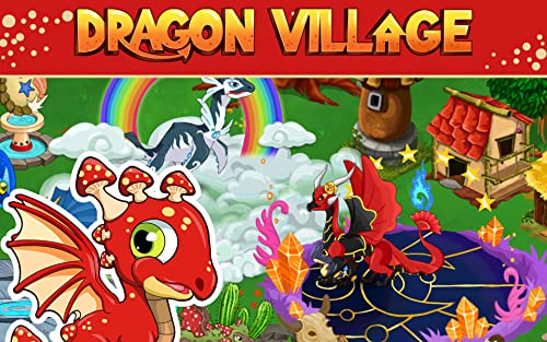 Magic Dragon Village - Fighting Breeding Fun Magic City Builder Free 2 Play Dragons Game