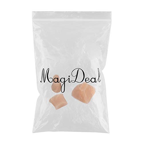 MagiDeal 3 Piezas De Goma Flauta Trino Clave Parachoques Corcho Marrón Instrumentos Musicales Repuestos