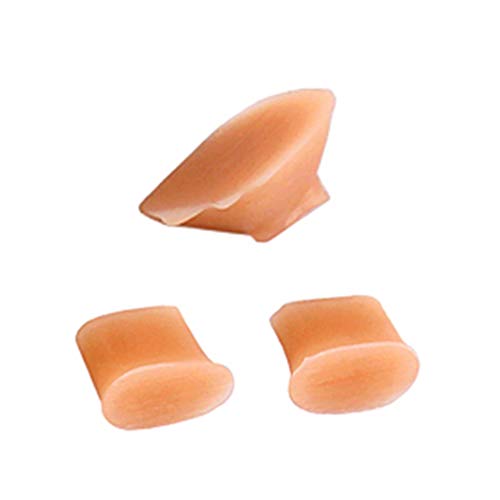 MagiDeal 3 Piezas De Goma Flauta Trino Clave Parachoques Corcho Marrón Instrumentos Musicales Repuestos