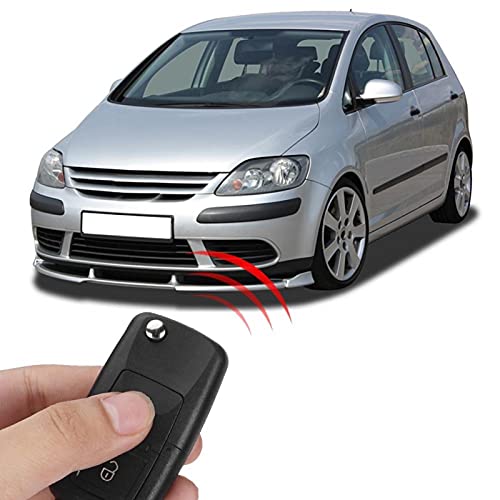 Mando a distancia inteligente para coche, mando a distancia de 434 MHz y 2 botones con chip ID48 1J0959753CT apto para Vario 2000-2008