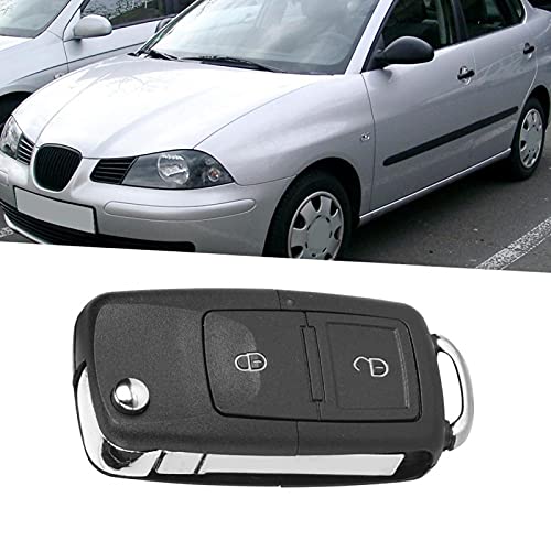 Mando a distancia inteligente para coche, mando a distancia de 434 MHz y 2 botones con chip ID48 1J0959753CT apto para Vario 2000-2008