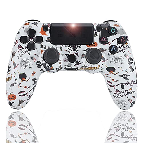 Mando PS4 Bluetooth Inalámbrico Game Mandos Joystick con 6 Axis Gyro Sensor Audio Touch Panel Dual Vibración Mando PS4 Inalámbrico para Playstation 4 Pro Slim (Color : B)