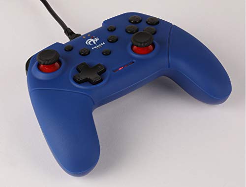 Manette filaire bleue pour Switch FFF - Konix