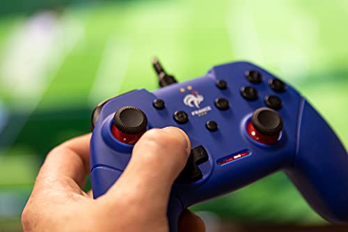 Manette filaire bleue pour Switch FFF - Konix