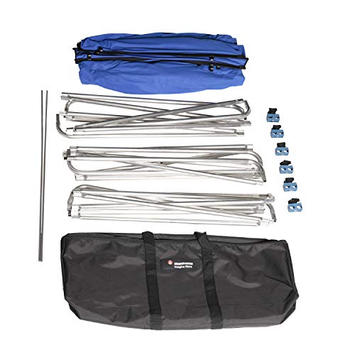 Manfrotto MLBG4301KB Chroma Key FX - Kit de Fondo (4 x 2,9 m), Color Azul