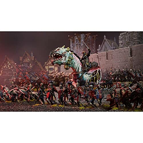 Mantic Games MGKWU203 Revenant King on Undead Wyrm Set de Juego