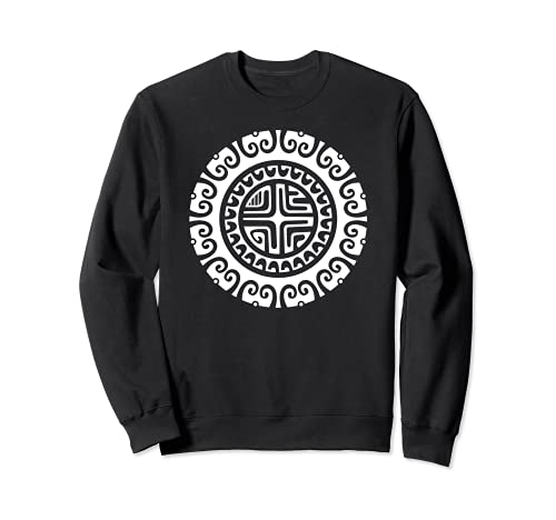Maori Cultura New Zealand Símbolo Tattoo Haka Sudadera
