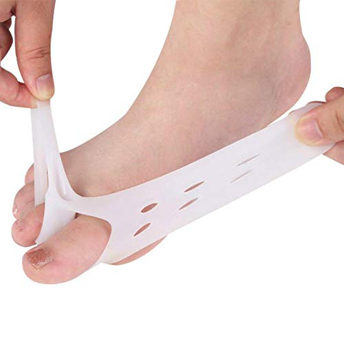 Mapiro Bunion Corrector – Enhanced Hallux Valgus 1 Pair Toe Straightener with Extra Toe Loop – Comfortable – Breathable & Fast Bunion Relief – BPA Free