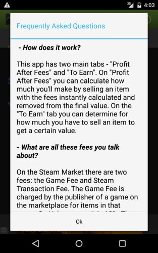 Market Fee Calculator for Steam