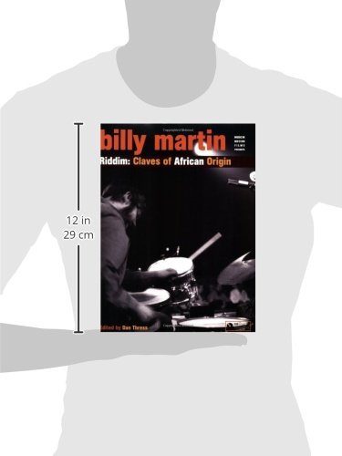 Martin billy riddim claves of african origin (thress) drum book & cd +cd