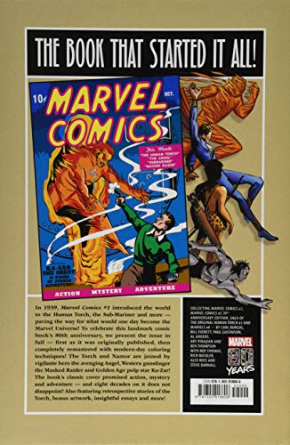 MARVEL COMICS 1 HC 80TH ANNIVERSARY EDITION