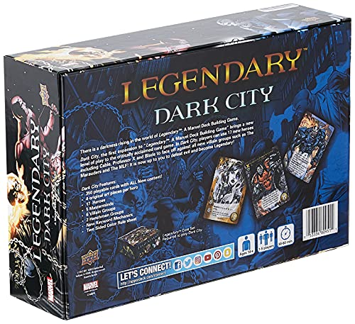 Marvel Legendary Dark City Deckbuilding Game Expansion